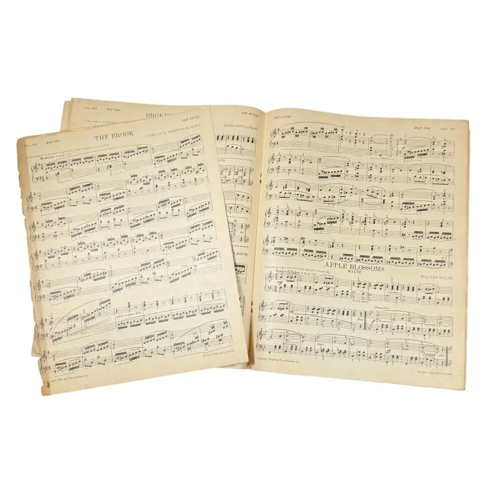 May 1924 The Etude Music Musical Magazine Vintage FOR ALL MUSIC LOVERS